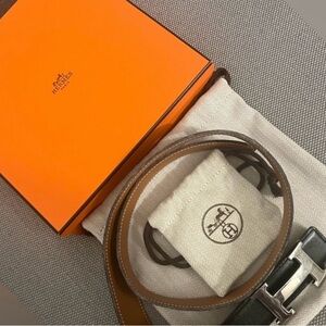 Hermes Belt w/box & dust bags